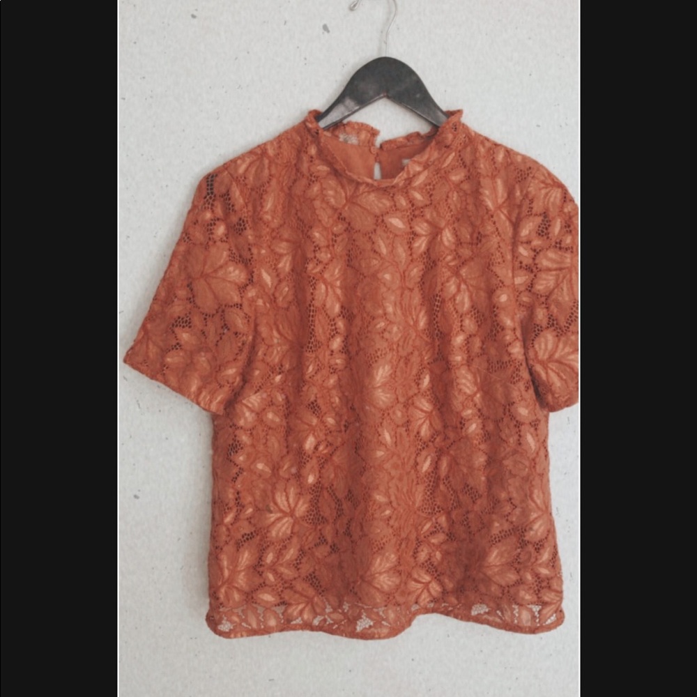 Orange shirt